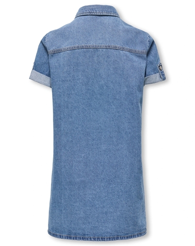 Only - Koglisa Denim Kjole - Medium Blue Denim